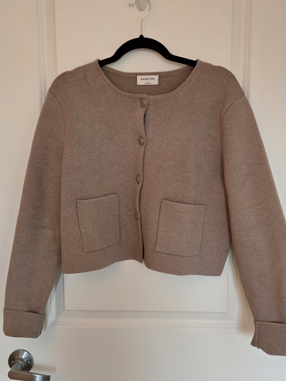 Babaton Notable Cardigan - Taupe